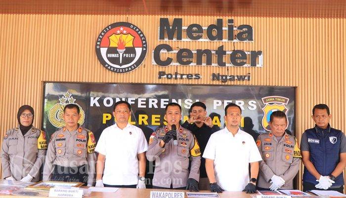 Polres Ngawi Ungkap 177 Kasus dalam Ops Pekat Semeru 2026