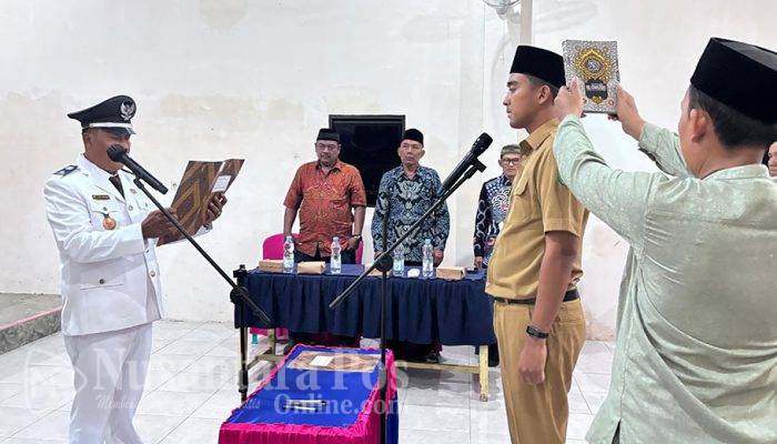 Pelantikan Perangkat Desa Tengaran Jombang : Fazlul Rohman Resmi Menjabat Kaur Umum dan TU
