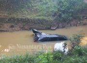 Pecatan Polisi Maling Mobil di Muara Enim, Kabur Dari Kejaran Polisi Hinga Mobilnya Nyemplung Sungai