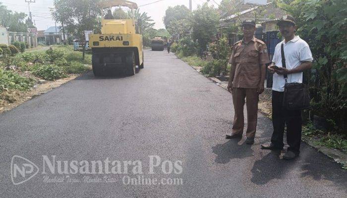 Pemdes Jatiduwur Jombang Bangun Jalan Hotmix, Wujud Nyata Program ‘Mantara’ 2026