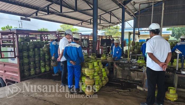 LPG 3 Kg Langka, Polres Jombang Cek Ketersediaan Stok di SPBE