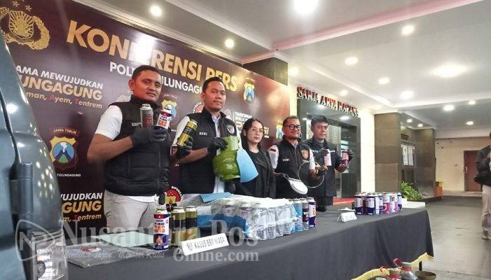 Polisi Tangkap Pelaku Penyalhgunaan LPG Bersubsidi di Tulungagung, Gas 3 Kg Disulap Jadi Portable