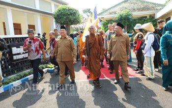 57 Bhikkhu ASEAN Tiba di Jombang, Bawa Pesan Perdamaian dan Toleransi