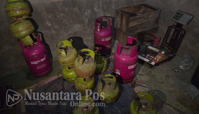 Polres Jombang Ringkus 2 Pelaku Penyalahgunaan LPG Bersubsidi