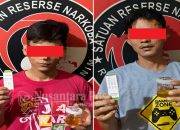 Polres Muara Enim Tangkap Mahasiswa dan Karyawan Swasta Bersama 8,99 Gram Ganja
