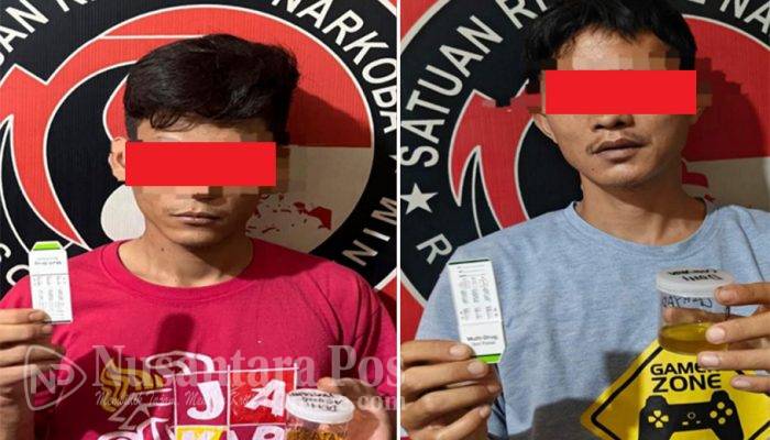 Polres Muara Enim Tangkap Mahasiswa dan Karyawan Swasta Bersama 8,99 Gram Ganja