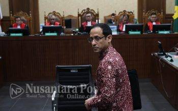 Eks Mendikbudristek Nadiem Makarim Dituntut 18 Tahun Penjara