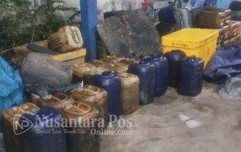 Polisi Gerebek Rumah Penimbun BBM Bersubsidi di Kota Bengkulu