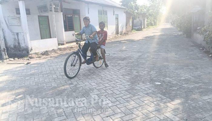 Pembangunan Jalan Paving Desa Gongseng Jombang : Tingkatkan Akses Dukung Aktivitas Warga