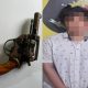 Bawa Senpira Rakitan, Warga Ujan Mas Muara Enim Diringkus Polisi