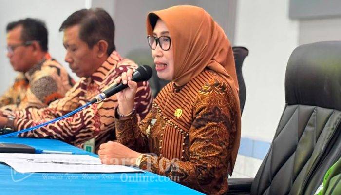Disdikbud Jombang Gelar Sertijab 44 Kepala Sekolah Negeri