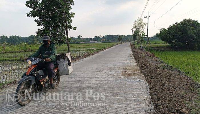Dinas PUPR Jombang Rampungkan Pembangunan Jalan Denanyar-Sendangrejo