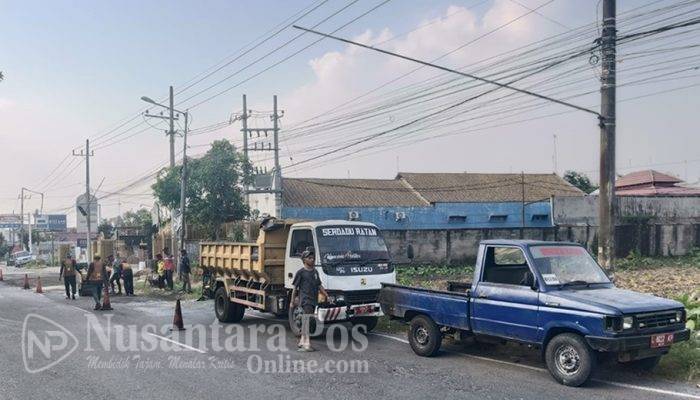 Proyek Tambal Sulam Jalan Provinsi di Jombang Dikerjakan Asal-Asalan Bikin Warga Kecewa