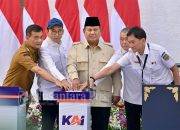 Prabowo Resmikan Revitalisasi Stasiun Semarang Tawang