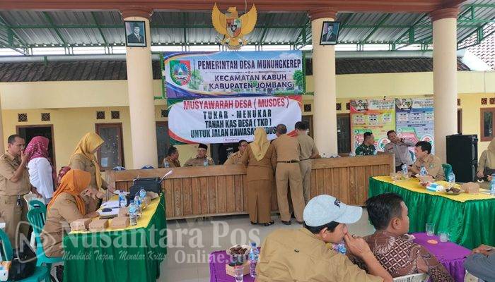 TKD Munungkerep Jombang Terdampak Pembangunan Jalan Kawasan Industri PT Intiland