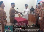 Kades Morosunggingan Jombang Lantik Kasi Kesra dan Kasun Ngrandu