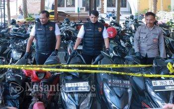 Polisi Tangkap Empat Komplotan Curanmor di Jombang