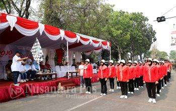 Semarak HUT RI ke-81: 162 Regu dan Peserta Beradu Kompak di Gerak Jalan ROJO Jombang 2026
