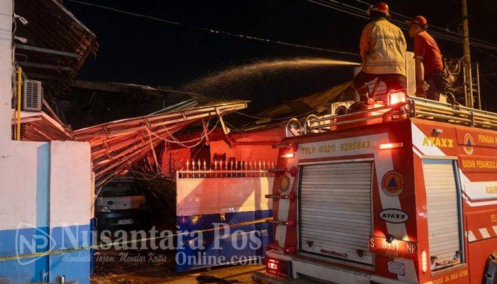 Dapur MBG di Mojokerto Meledak, 5 Pekerja Luka dan Atap Ambruk