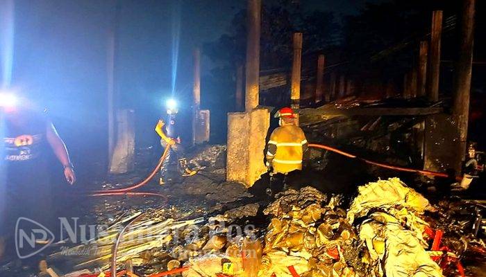 Jombang Membara, 2 Tempat Usaha Ludes Terbakar Dalam Semalam