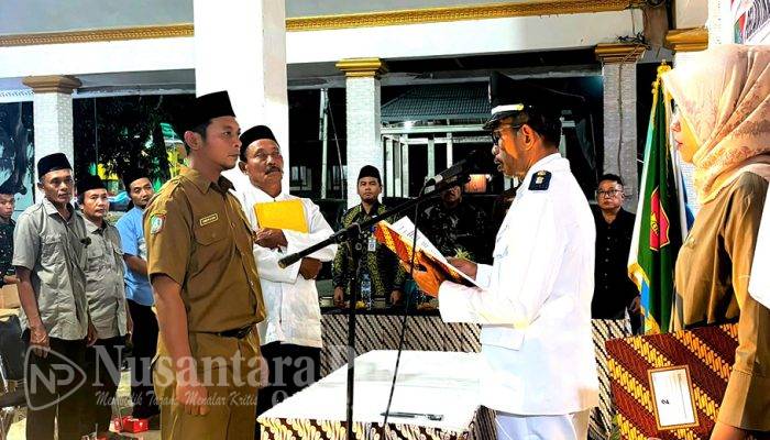 Kades Sumberingin Jombang Resmi Lantik Kriswanto Sebagai Kasun Colo