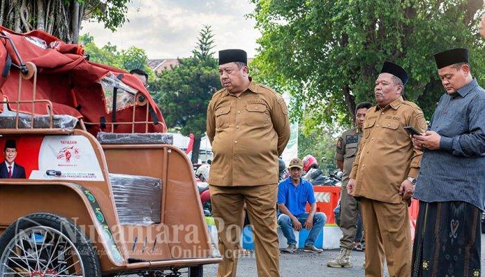 Pemkab Jombang Salurkan Bantuan 200 Becak Listrik, Siap Sukseskan Muktamar ke-35 NU