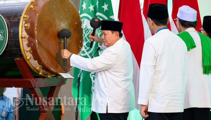Prabowo Resmi Buka Muktamar Ke-35 NU di Jombang