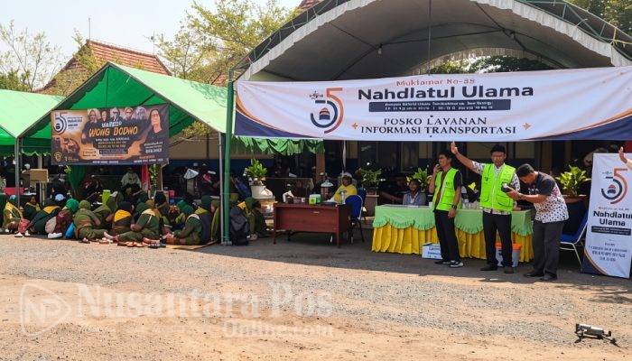Pastikan Muktamar ke-35 NU Lancar, Personel Dishub Jombang Disiagakan Diberbagai Titik
