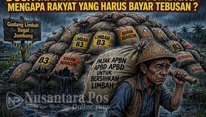 Dosa Mafia Limbah di Jombang: Mengapa Rakyat Yang Harus Bayar Tebusan Lewat Pajak?