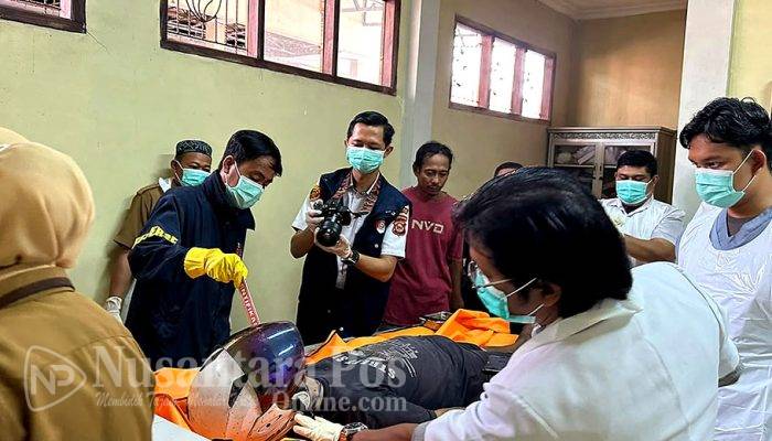 Pedagang Makanan di Muara Enim Ditemukan Tewas Tergantung Masih Mengenakan Helm