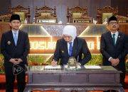 DPRD dan Pemprov Jatim Telah Resmi Sahkan Raperda P-APBD 2026