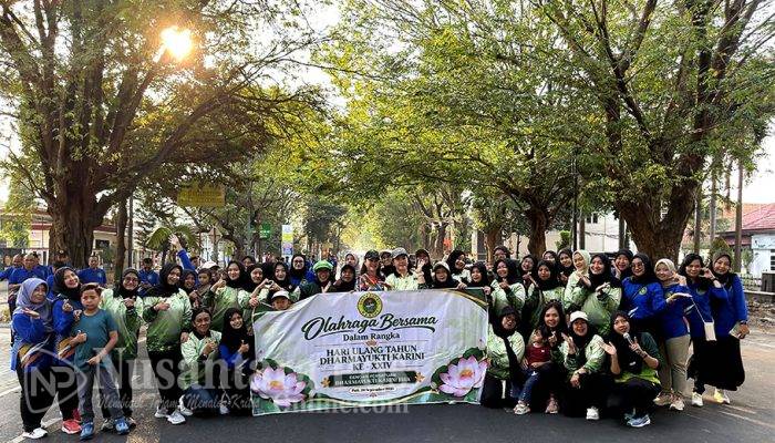 PN Pati dan Dharmayukti Karini Gelar Kampanye Anti-Gratifikasi dan Pungli di Car Free Day