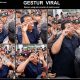 Viral di Medsos, Pria Berbaju Hitam di Barisan Polisi Ejek Massa Aksi Hari Tani Bengkulu