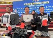 Demi Judi Online, Dua Residivis di Tuban Nekat Bobol 13 Sekolah Gasak Fasilitas Elektronik