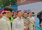 Polda Metro Jaya Gelar Deklarasi Sumpah Pemuda di Bundaran HI, Diterpa Isu ‘Mahasiswa Sewaan’