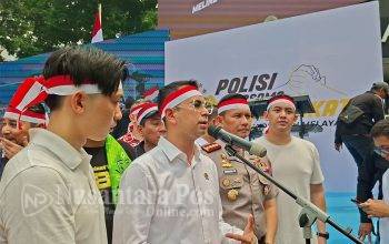 Polda Metro Jaya Gelar Deklarasi Sumpah Pemuda di Bundaran HI, Diterpa Isu ‘Mahasiswa Sewaan’