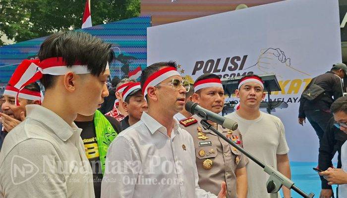 Polda Metro Jaya Gelar Deklarasi Sumpah Pemuda di Bundaran HI, Diterpa Isu ‘Mahasiswa Sewaan’