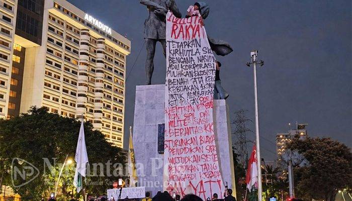 Dua Tahun Pemerintahan Prabowo-Gibran, Ratusan Mahasiswa 9 Kampus Beri Rapor Merah