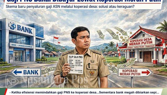 Usulan Masuk Kemenkeu, Gaji PNS Bakal Dibayar Lewat Koperasi