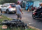 Kecelakaan Beruntun di Jalur Alternatif Jombang-Mojokerto, Dua Pengendara Motor Dilarikan ke Rumah Sakit