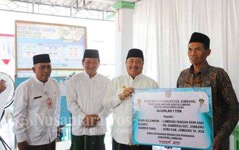 Pemkab Jombang Salurkan 42 Ton Gabah ke 6 Lumbung Pangan Desa