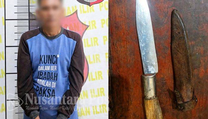 Kedapatan Membawa Sajam, Petani Asal Muara Enim Ditangkap Polres Ogan Ilir