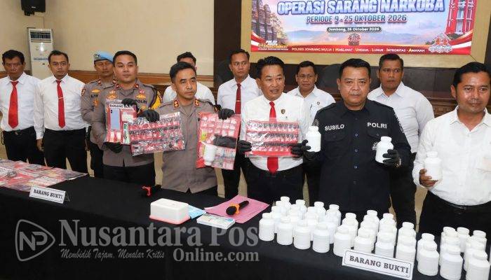 Polres Jombang Ungkap 41 Kasus Narkoba dalam 3 Bulan, 51 Tersangka Diringkus