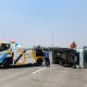 Oleng dan Berputar, Begini Kronologi Truk Boks Terguling di Tol Sumo KM 721